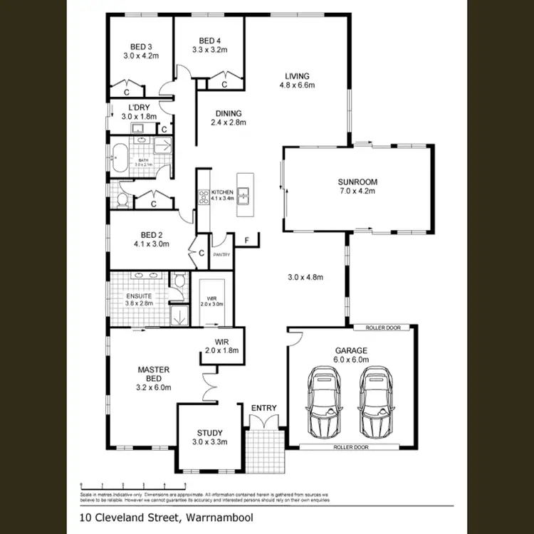 Floorplan of Homely house listing, 10 Cleveland Street, Warrnambool VIC 3280