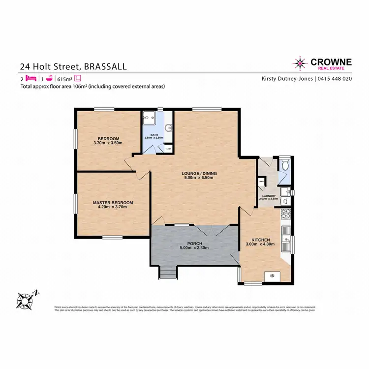 Floorplan of Homely house listing, 24 Holt Street, Brassall QLD 4305