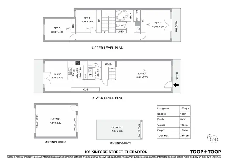 Floorplan of Homely house listing, 106 Kintore Street, Thebarton SA 5031