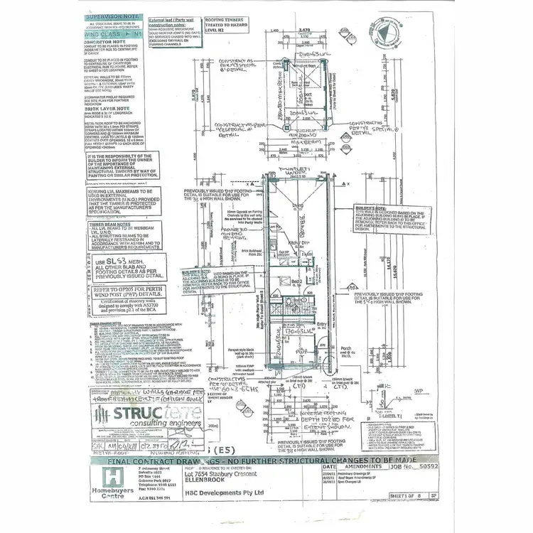 Floorplan of Homely house listing, 7 Stanbury Crescent, Ellenbrook WA 6069