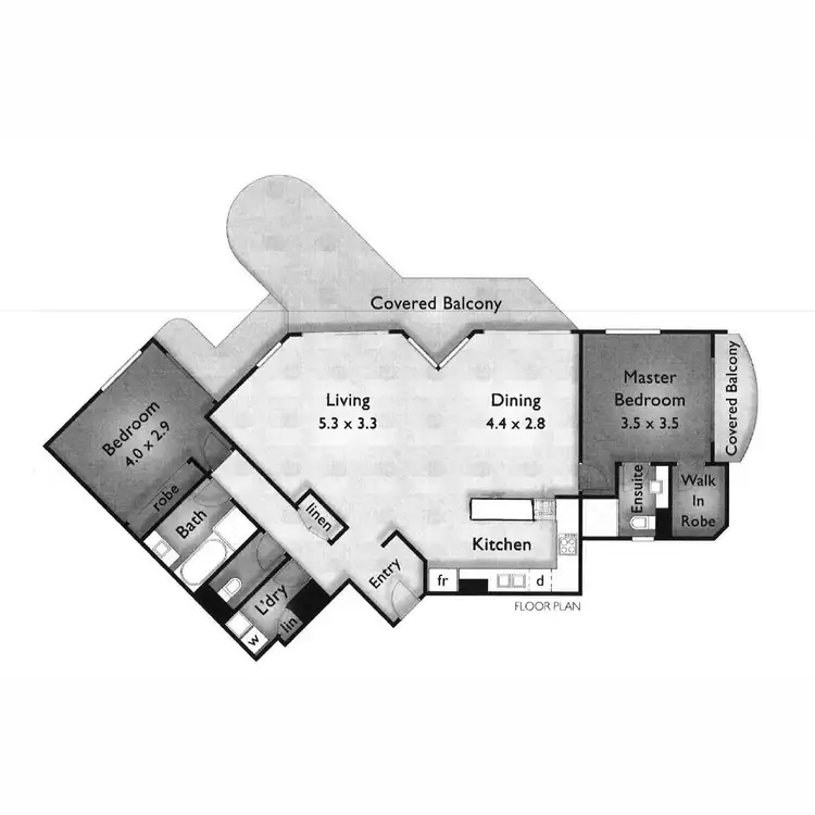 Floorplan of Homely apartment listing, 33/20 Cronin Avenue, Main Beach QLD 4217