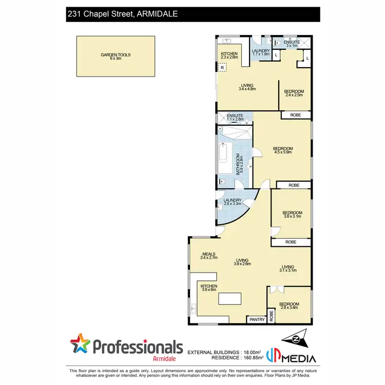 Floorplan of Homely house listing, 231 Chapel Street, Armidale NSW 2350