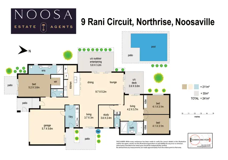 Floorplan of Homely house listing, 9 Rani Circuit, Noosaville QLD 4566