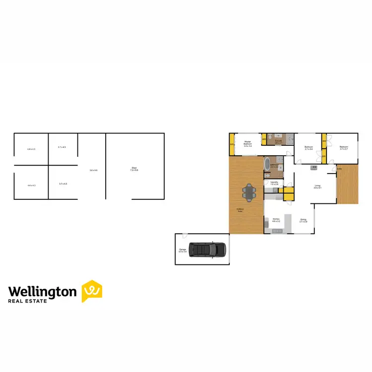 Floorplan of Homely rural property listing, 276 Maffra- Briagolong Road, Maffra VIC 3860