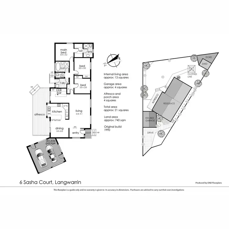 Floorplan of Homely house listing, Units 1-2/52 Sasha Court, Langwarrin VIC 3910