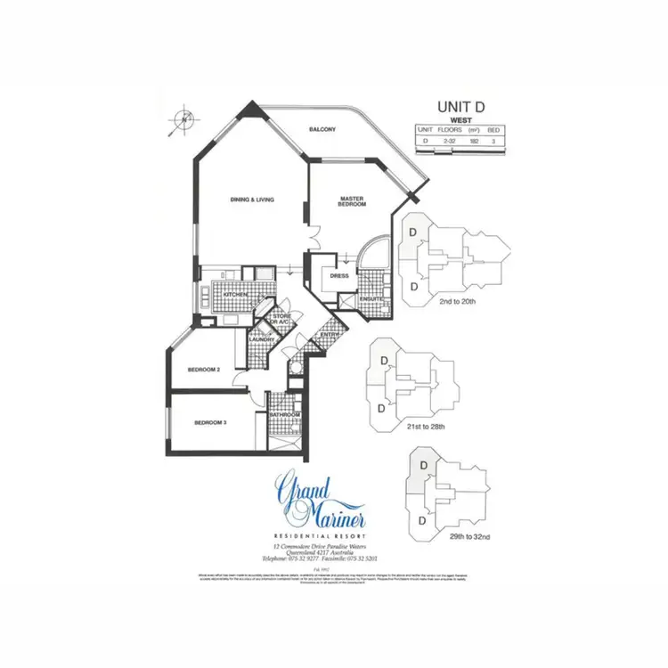 Floorplan of Homely apartment listing, 32/12 Commodore Drive, Paradise Waters QLD 4217