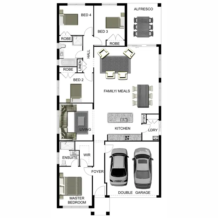 Floorplan of Homely house listing, 20 Clissold Street, Elderslie NSW 2570