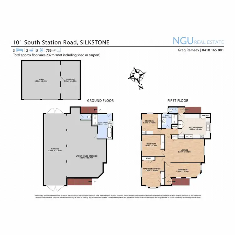 Floorplan of Homely house listing, 3/16 South Station Road, Silkstone QLD 4304