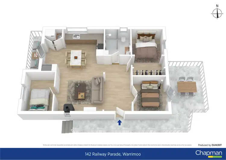 Floorplan of Homely house listing, 142 Railway Parade, Warrimoo NSW 2774