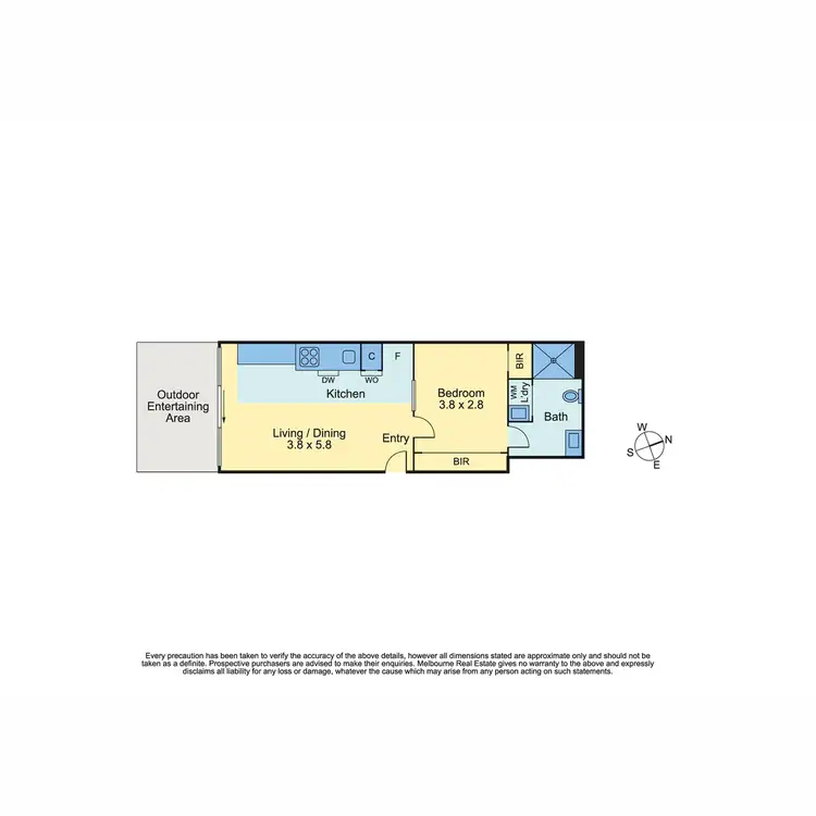 Floorplan of Homely apartment listing, 405/9 Darling Street, South Yarra VIC 3141
