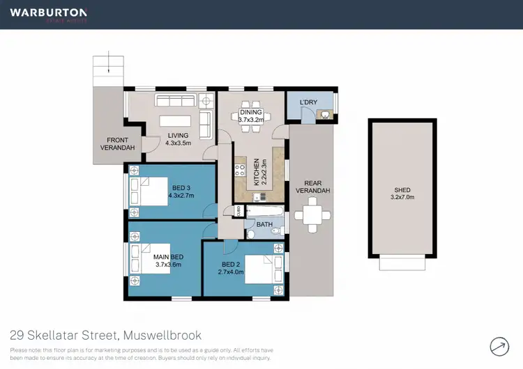 Floorplan of Homely house listing, 29 Skellatar Street, Muswellbrook NSW 2333