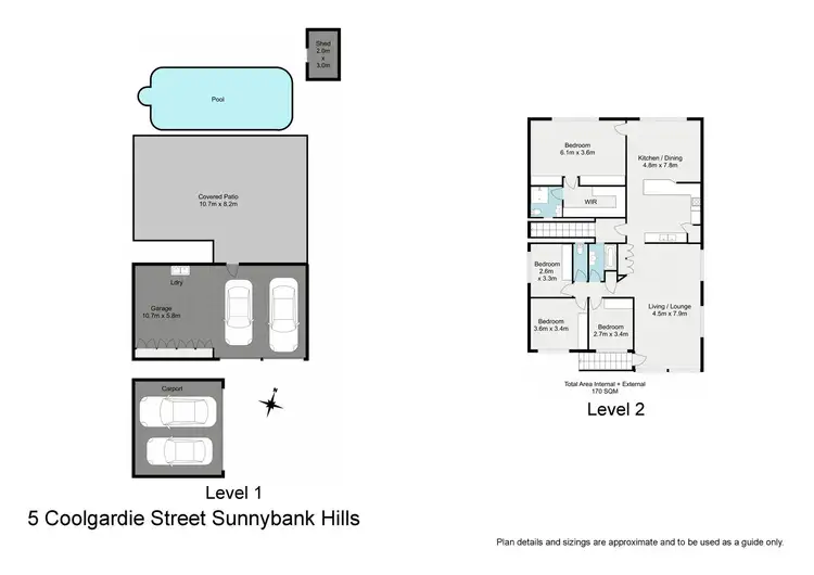 Floorplan of Homely house listing, 5 Coolgardie Street, Sunnybank Hills QLD 4109