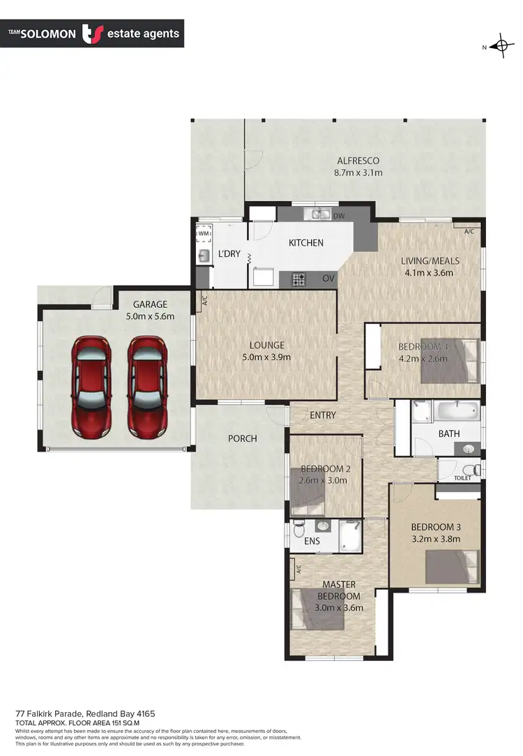 Floorplan of Homely house listing, 17 Falkirk Parade, Redland Bay QLD 4165