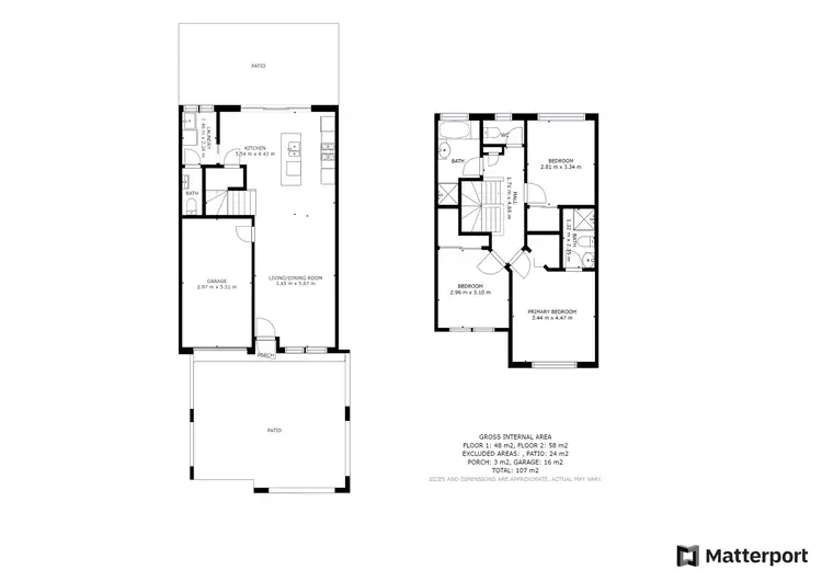 Floorplan of Homely townhouse listing, 3/7-9 Blackall Avenue, Queanbeyan NSW 2620