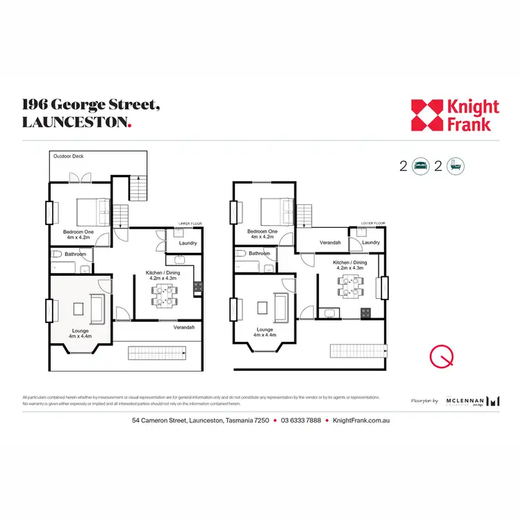 Floorplan of Homely house listing, 196 George Street, Launceston TAS 7250