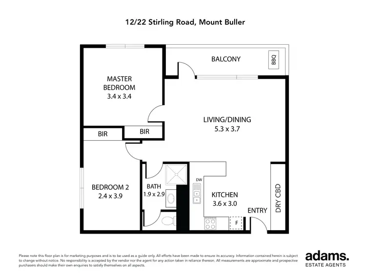 Floorplan of Homely apartment listing, 12/22 Stirling Road, Mount Buller VIC 3723