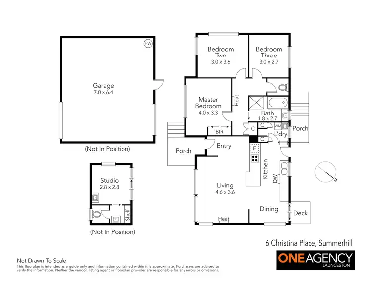 Floorplan of Homely house listing, 6 Christina Place, Summerhill TAS 7250