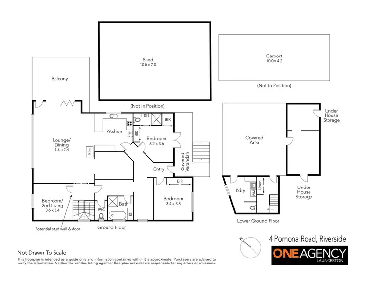 Floorplan of Homely house listing, 4 Pomona Road, Riverside TAS 7250