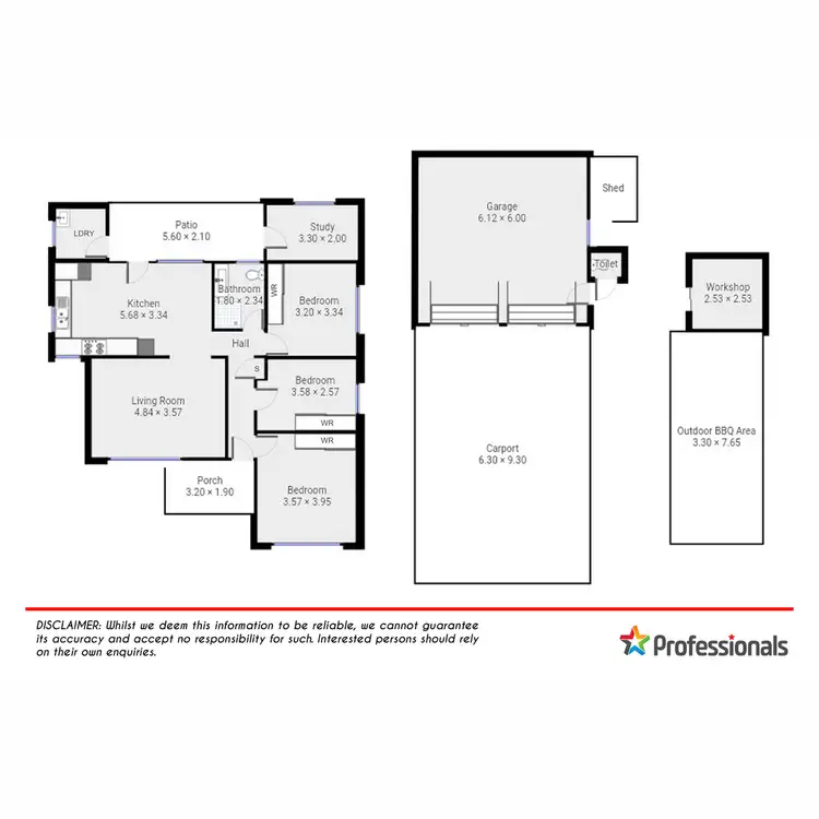 Floorplan of Homely house listing, 339 Blacktown Road, Prospect NSW 2148