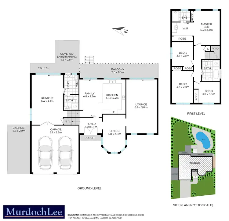 Floorplan of Homely house listing, 24 Manuka Circle, Cherrybrook NSW 2126
