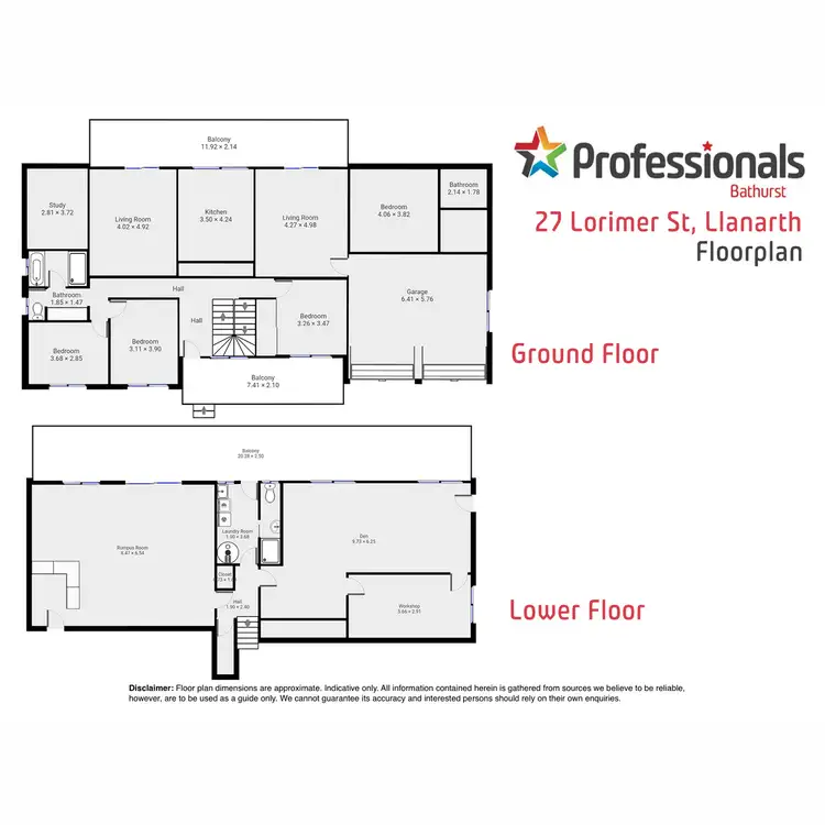 Floorplan of Homely house listing, 27 Lorimer Street, Llanarth NSW 2795