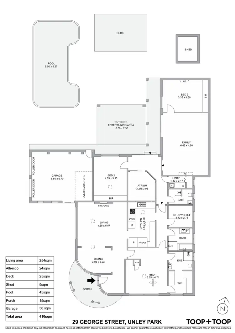 Floorplan of Homely house listing, 29 George Street, Unley Park SA 5061