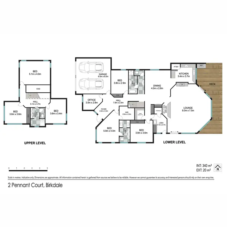 Floorplan of Homely house listing, 2 Pennant Court, Birkdale QLD 4159