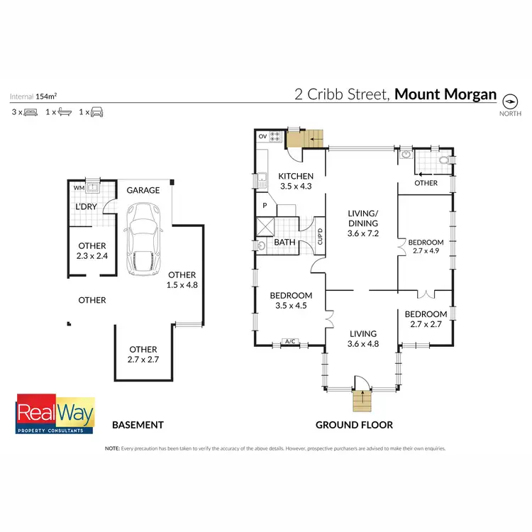 Floorplan of Homely house listing, 2 Cribb Street, Mount Morgan QLD 4714