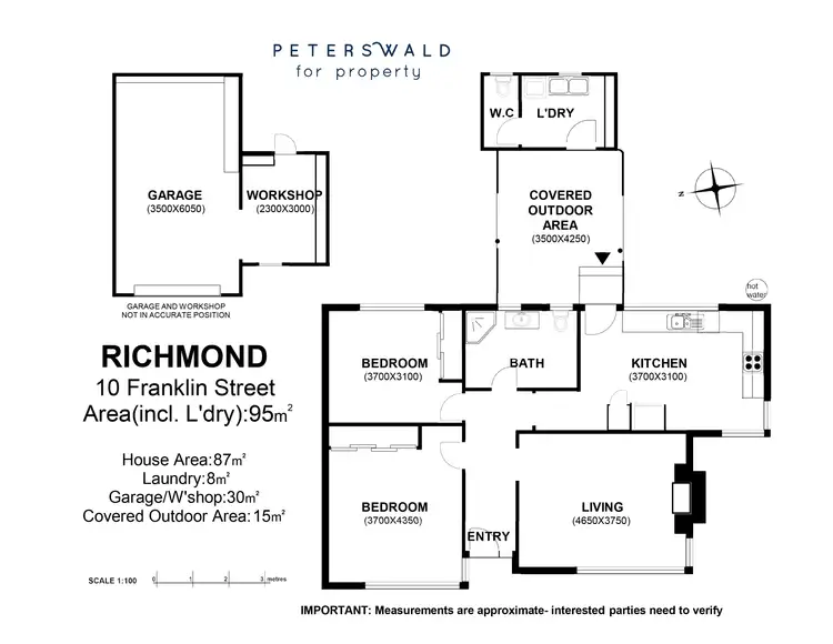 Floorplan of Homely house listing, 10 Franklin Street, Richmond TAS 7025