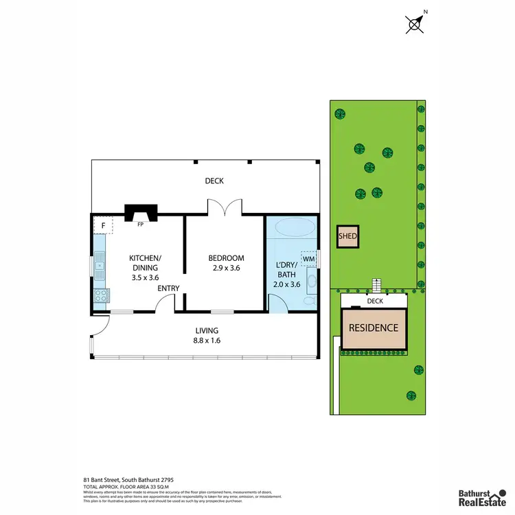 Floorplan of Homely house listing, 81 Bant Street, South Bathurst NSW 2795