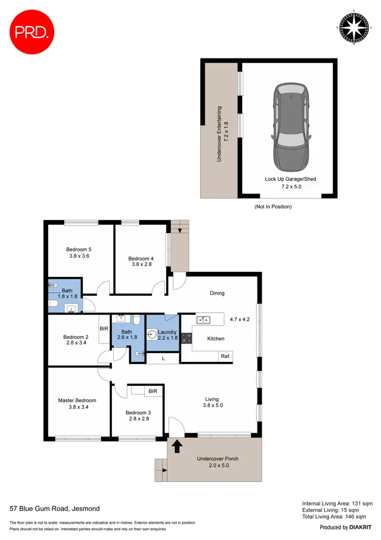 Floorplan of Homely house listing, 57 Blue Gum Road, Jesmond NSW 2299