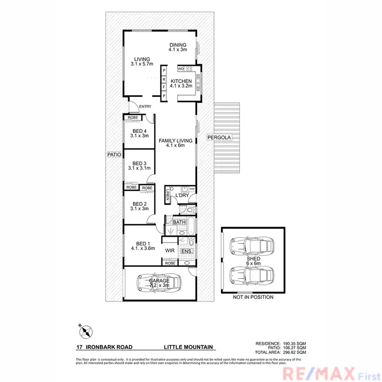 Floorplan of Homely house listing, 17 Ironbark Road, Little Mountain QLD 4551