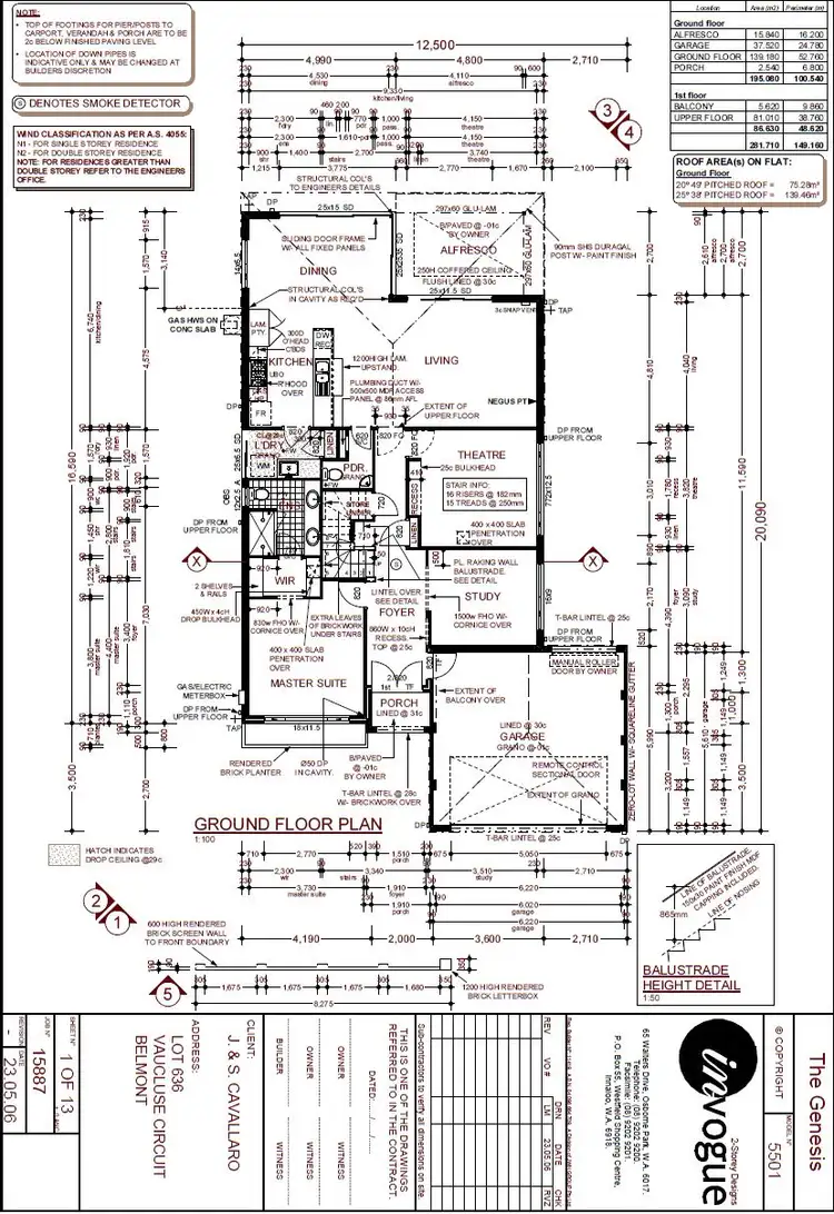 Floorplan of Homely house listing, 59 Vaucluse Circuit, Belmont WA 6104