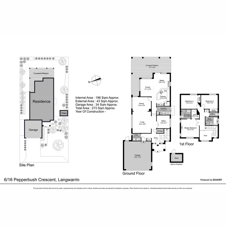Floorplan of Homely house listing, 6/16 Pepperbush Crescent, Langwarrin VIC 3910