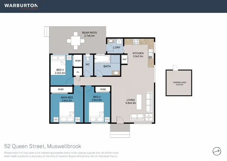 Floorplan of Homely house listing, 52 Queen Street, Muswellbrook NSW 2333