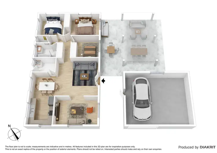 Floorplan of Homely house listing, 6 Denise Street, Deception Bay QLD 4508
