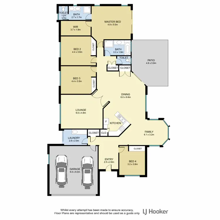Floorplan of Homely house listing, 7 Cadell Crescent, Rothwell QLD 4022