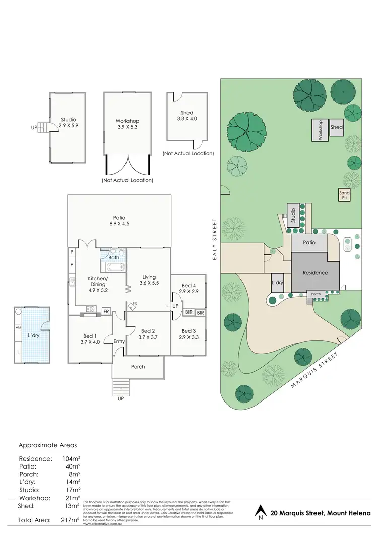 Floorplan of Homely house listing, 20 Marquis Street, Mount Helena WA 6082