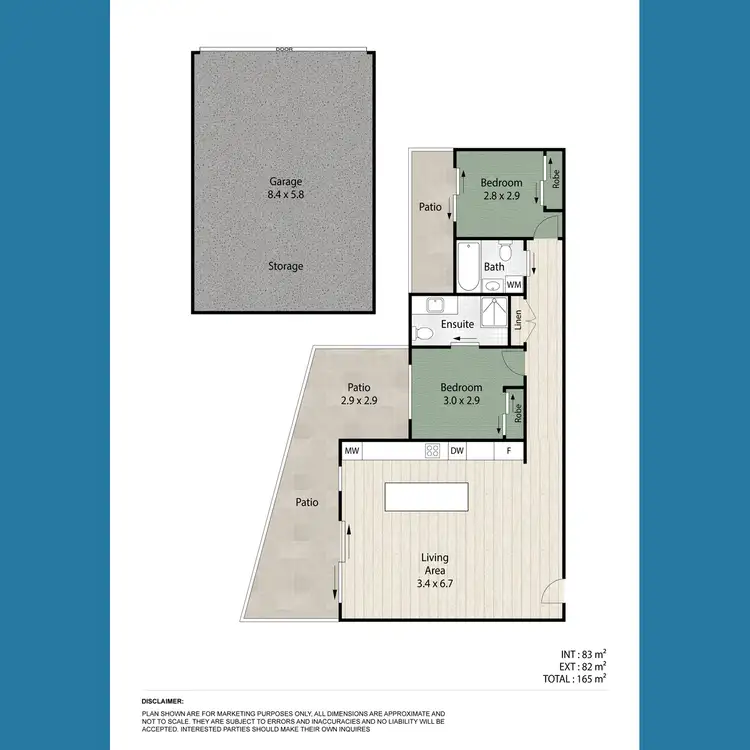 Floorplan of Homely unit listing, 12/48 Julia Street, Wavell Heights QLD 4012