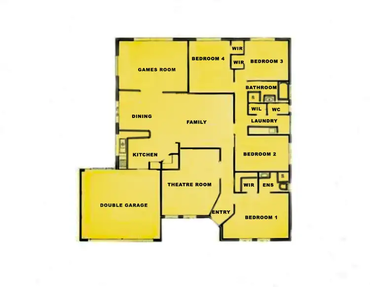 Floorplan of Homely house listing, 15 Sulina Rise, Falcon WA 6210