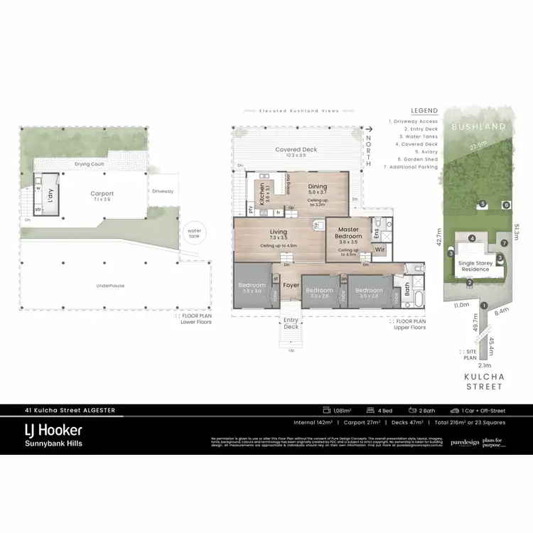 Floorplan of Homely house listing, 41 Kulcha Street, Algester QLD 4115