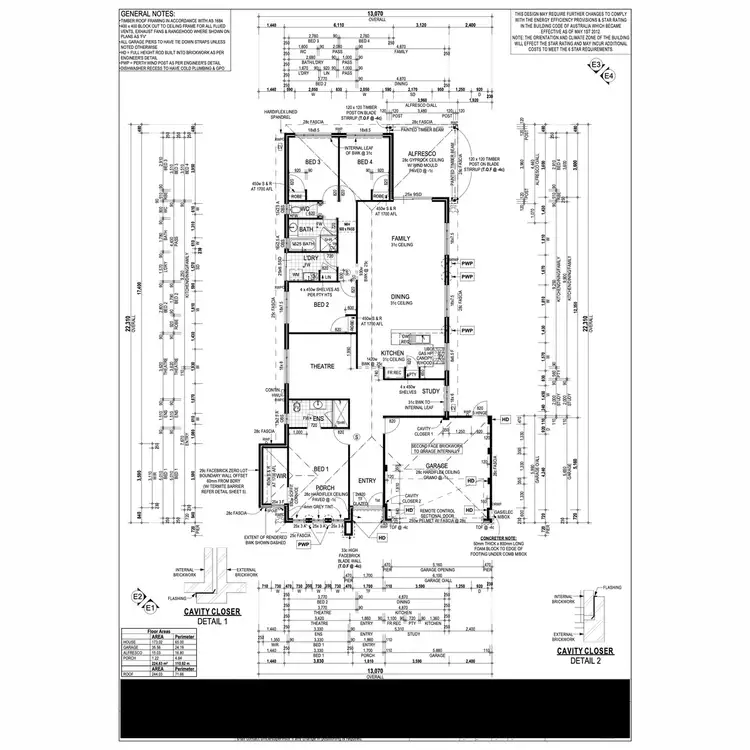 Floorplan of Homely house listing, 7 Pesca Grove, Landsdale WA 6065