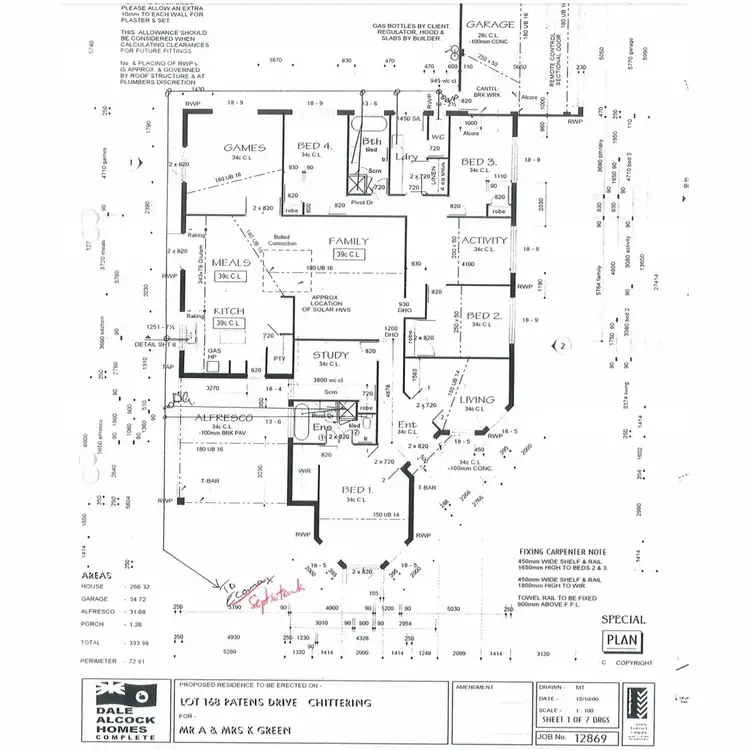Floorplan of Homely house listing, 86 Patens Drive, Lower Chittering WA 6084