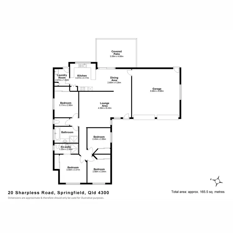 Floorplan of Homely house listing, 20 Sharpless Road, Springfield QLD 4300