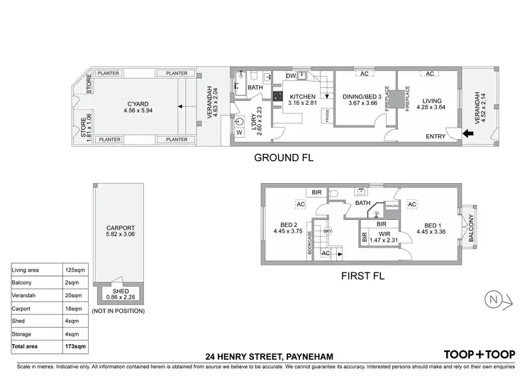 Floorplan of Homely house listing, 24 Henry Street, Payneham SA 5070