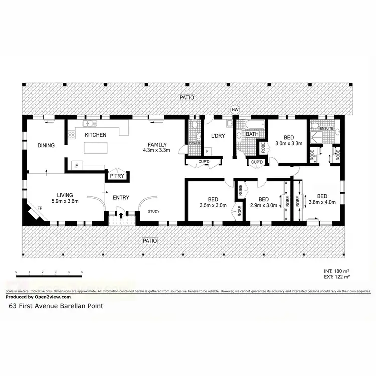 Floorplan of Homely rural property listing, 63 First Avenue, Barellan Point QLD 4306
