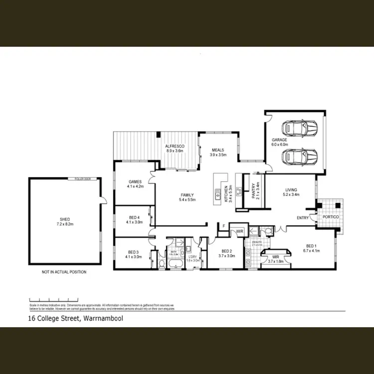 Floorplan of Homely house listing, 16 College Street, Warrnambool VIC 3280