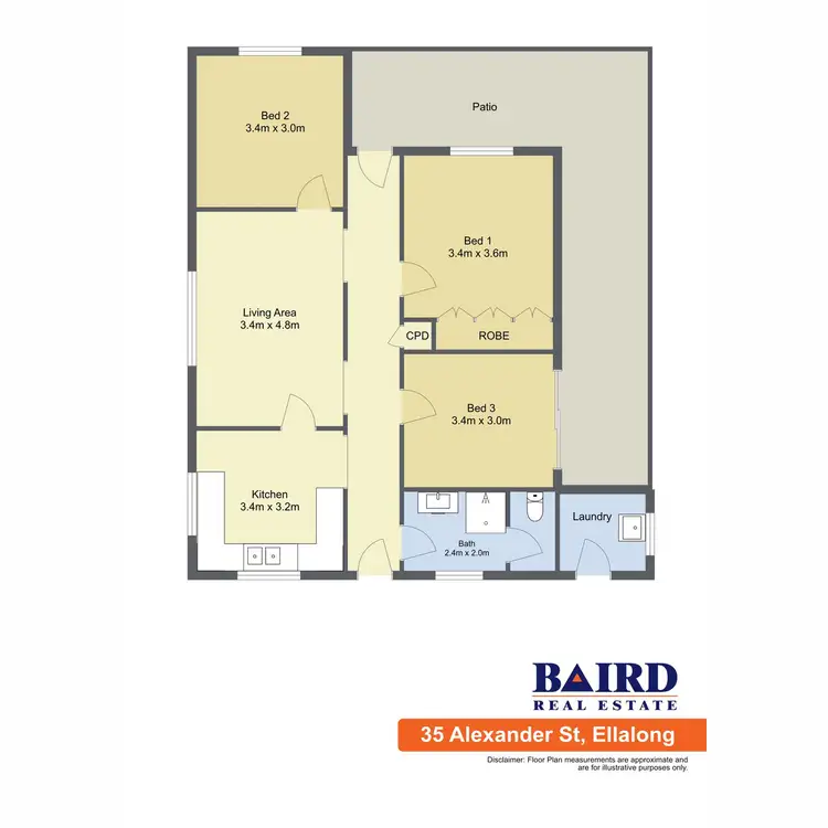 Floorplan of Homely house listing, 35 Alexander Street, Ellalong NSW 2325