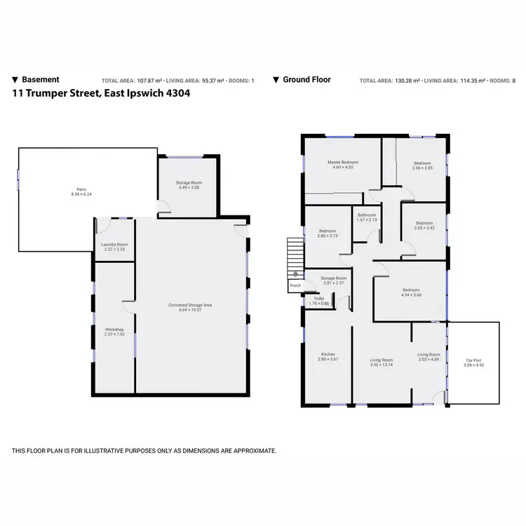 Floorplan of Homely house listing, 11 Trumper Street, East Ipswich QLD 4305