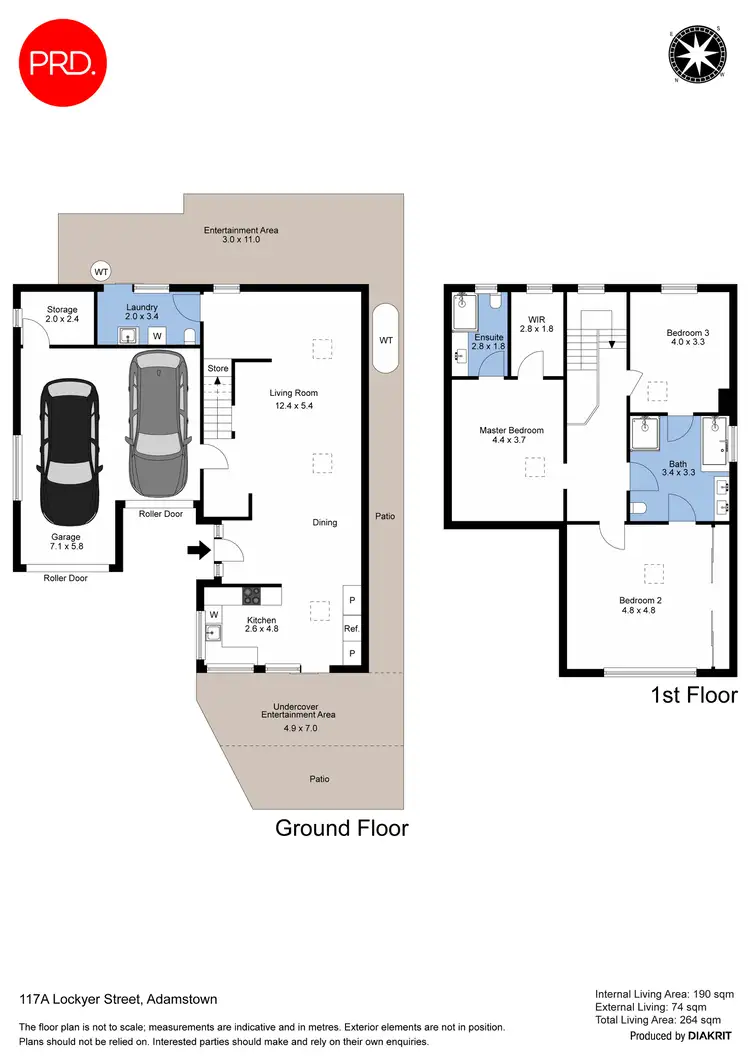Floorplan of Homely house listing, 117a Lockyer Street, Adamstown NSW 2289